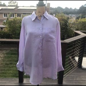 Lizsport 100% Linen Top 💜☺️